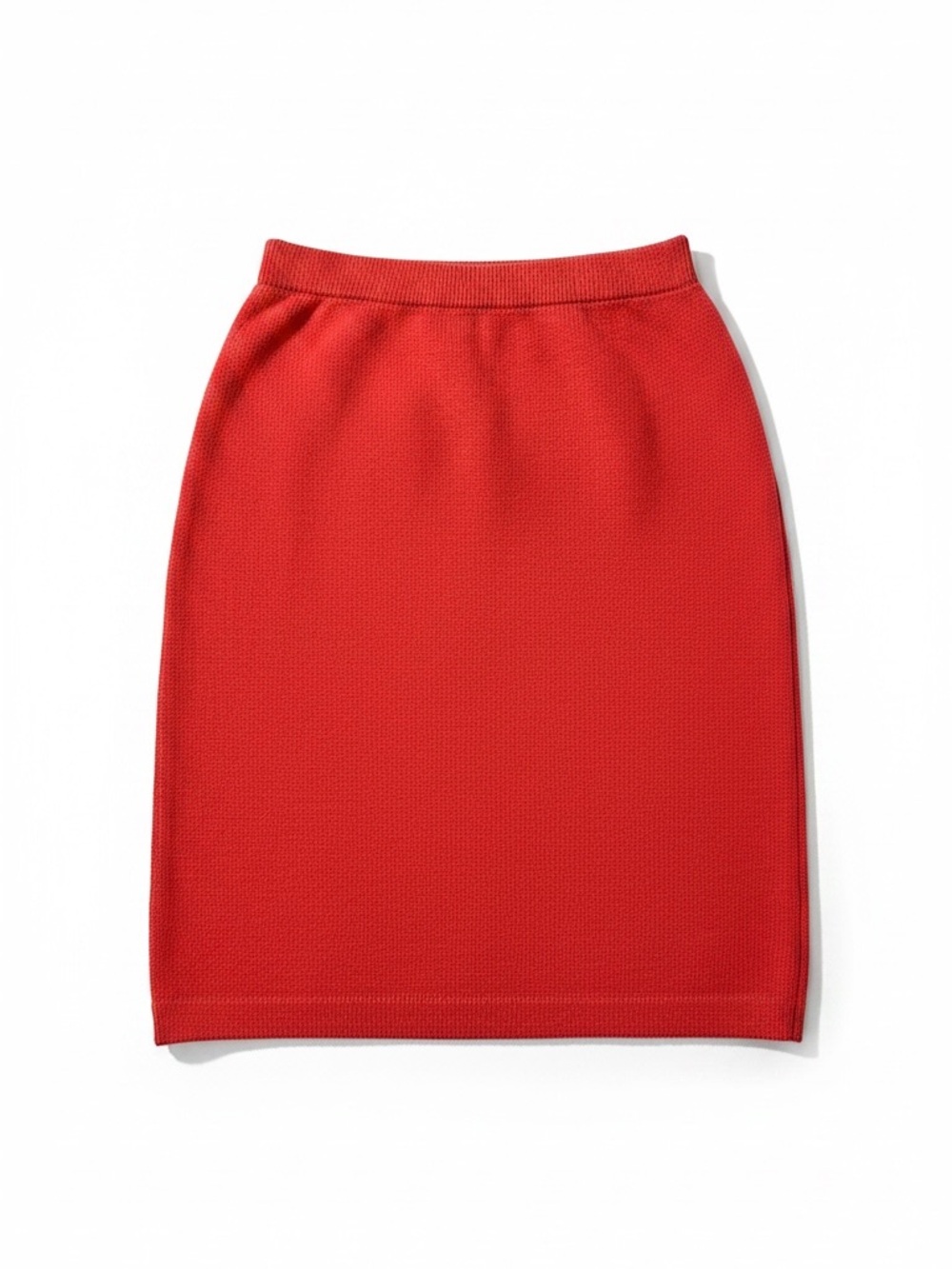 St. John Collection Vintage Santana Knit Skirt Rust 2